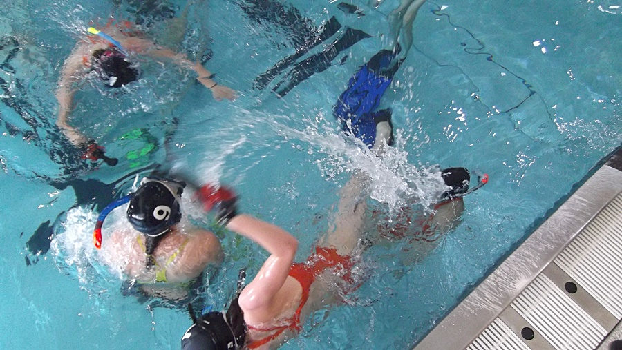 Hokej pod wodą Walenie Siemianowice Śląskie Trzebnica VI  2015